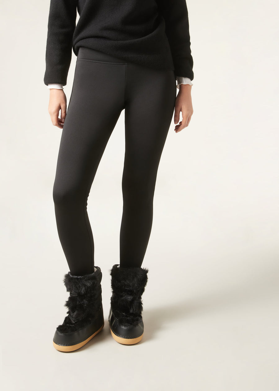 Leggings polaires Plush - Noir