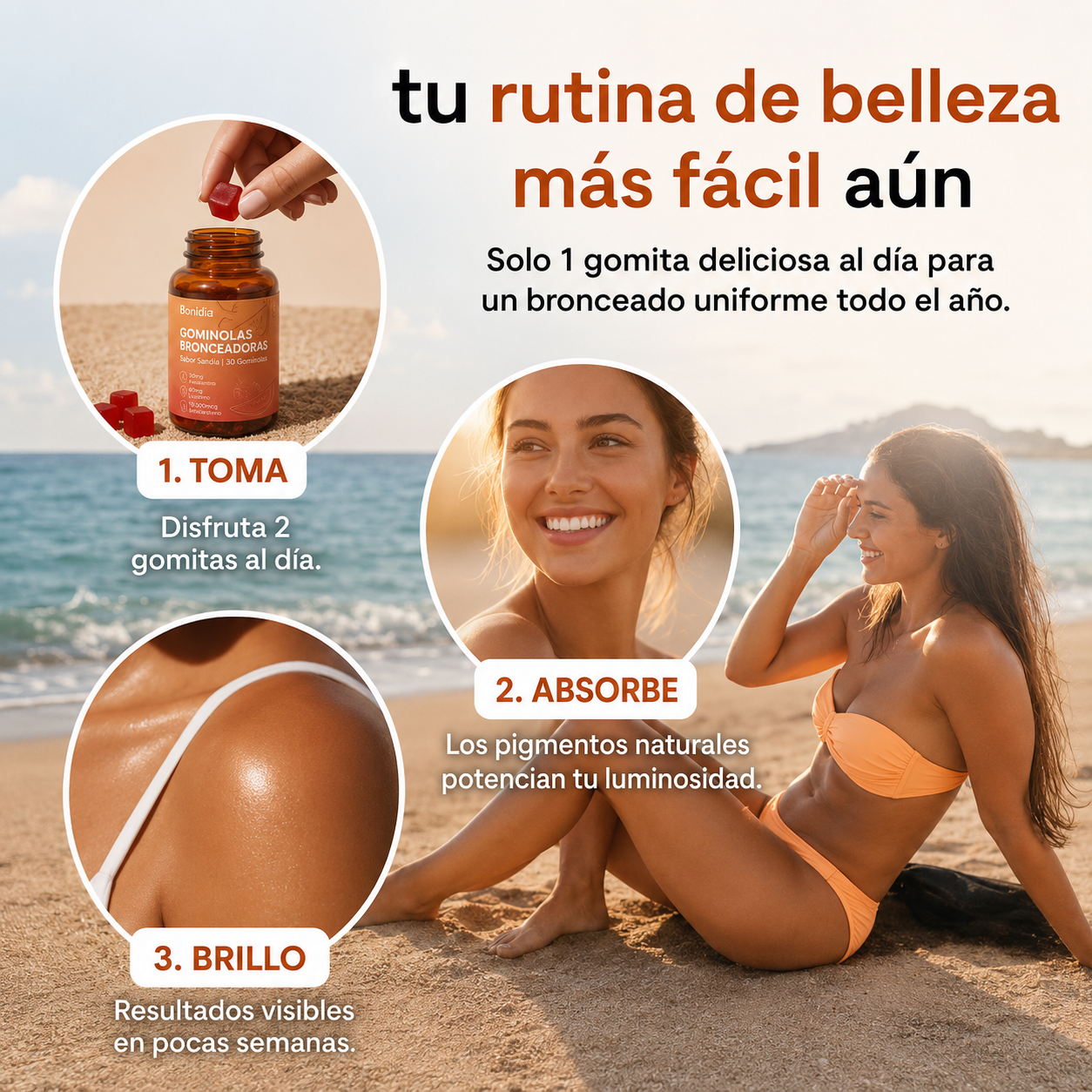 Bronzii™ Gummies Bronceadoras