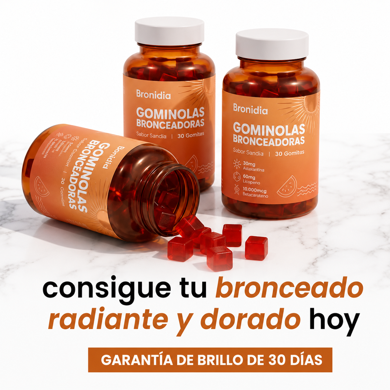 Bronzii™ Gummies Bronceadoras