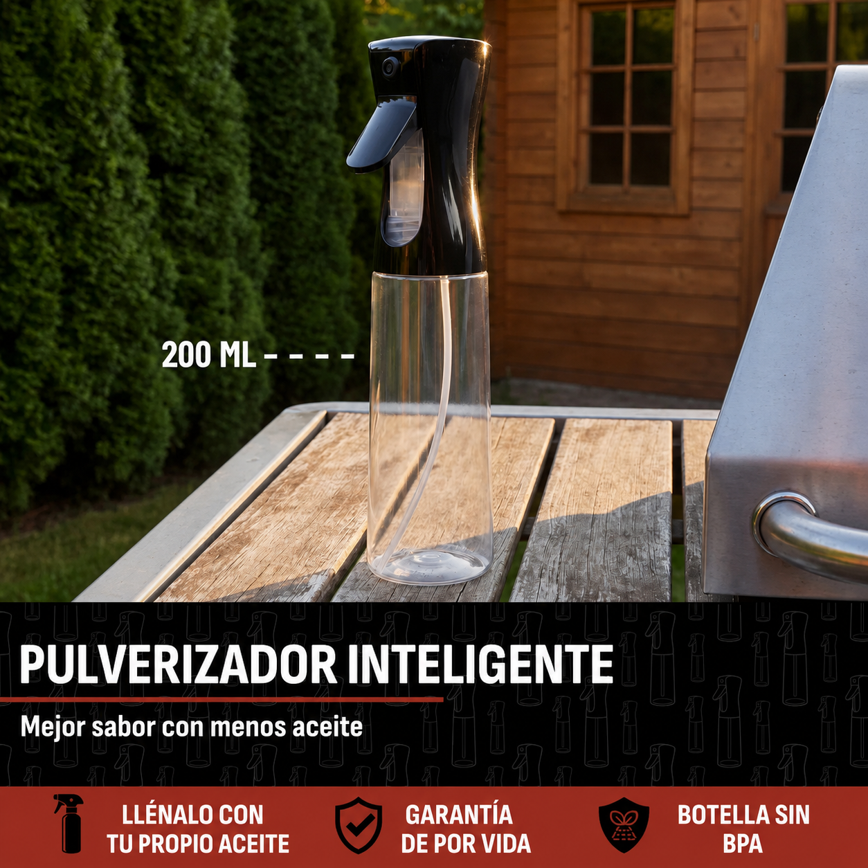 Spray para barbacoa: para obtener resultados aún mejores