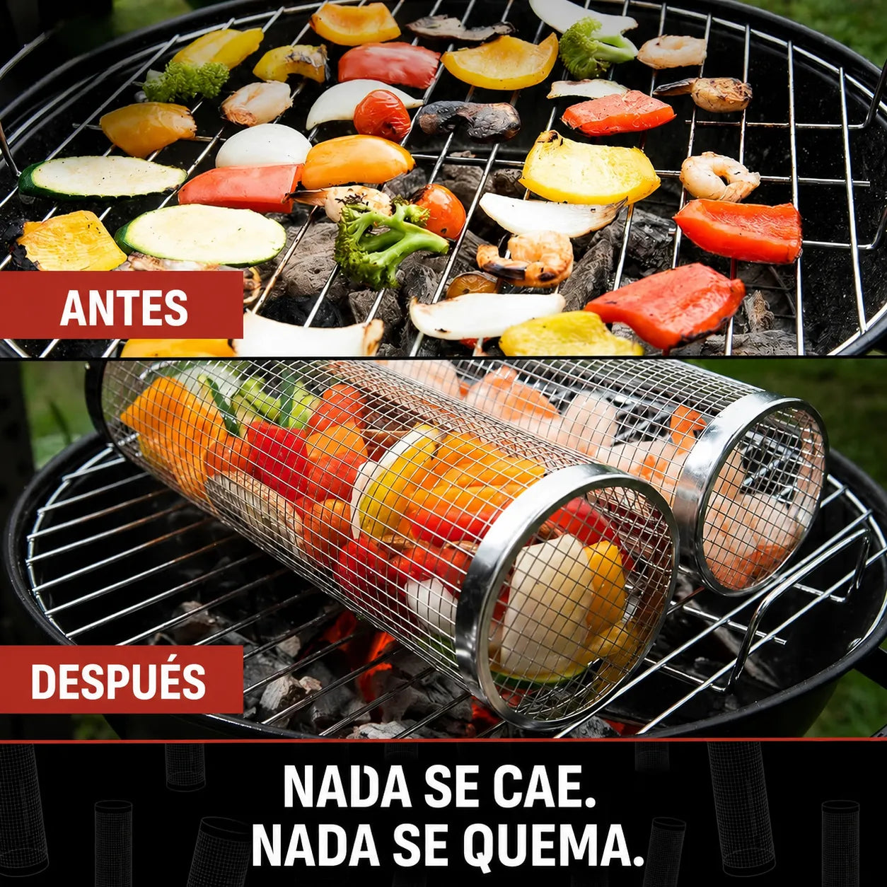 Cesta Clásica para Barbacoa