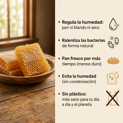 El Sac Bonidia (30 x 40 cm) — Tu pan fresco incluso después de 5 días