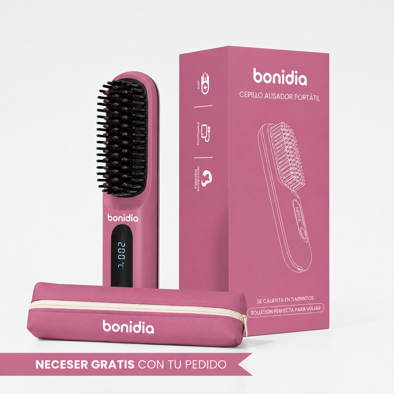 LissHair™ — Cepillo Alisador Instantáneo
