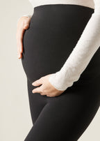 Legging de grossesse en coton - Noir