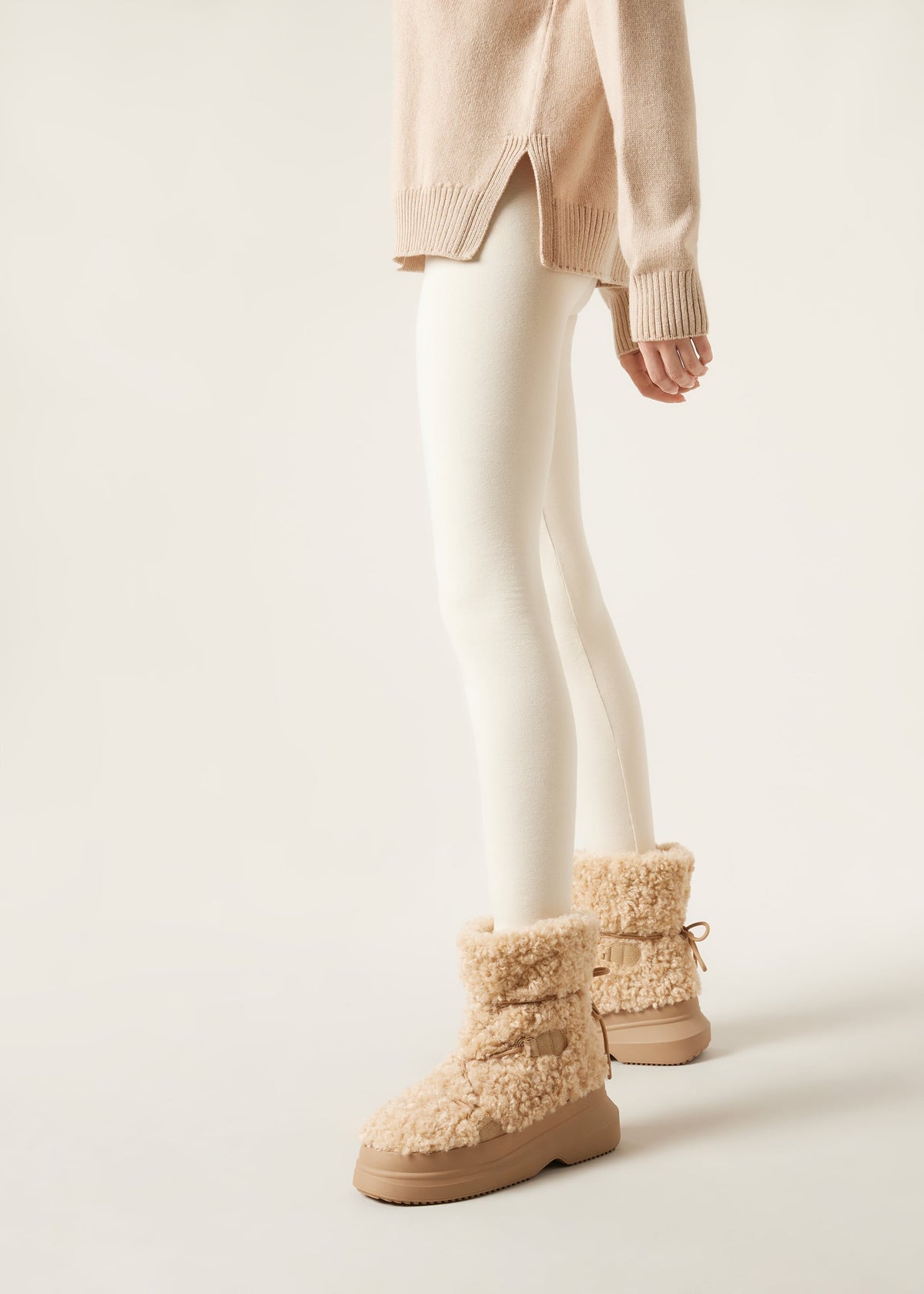 Legging thermique - Naturel