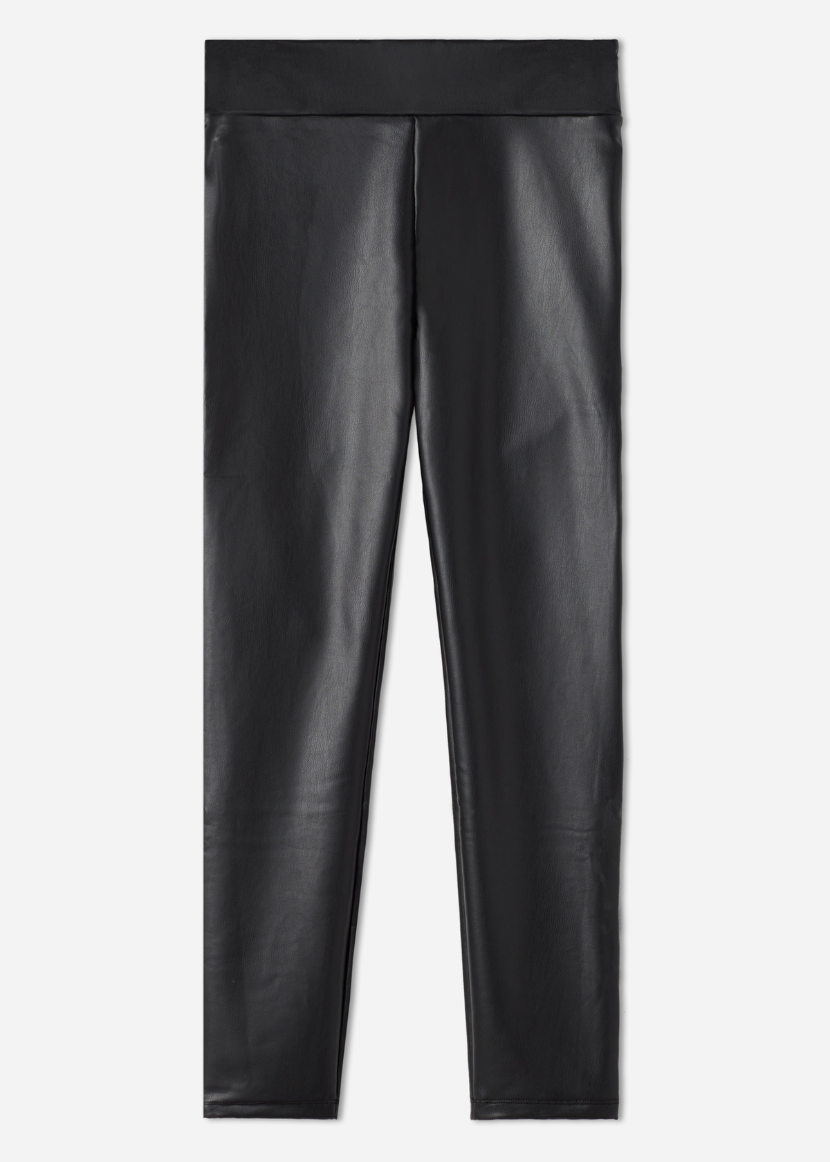 Pantalon effet cuir thermique - Noir
