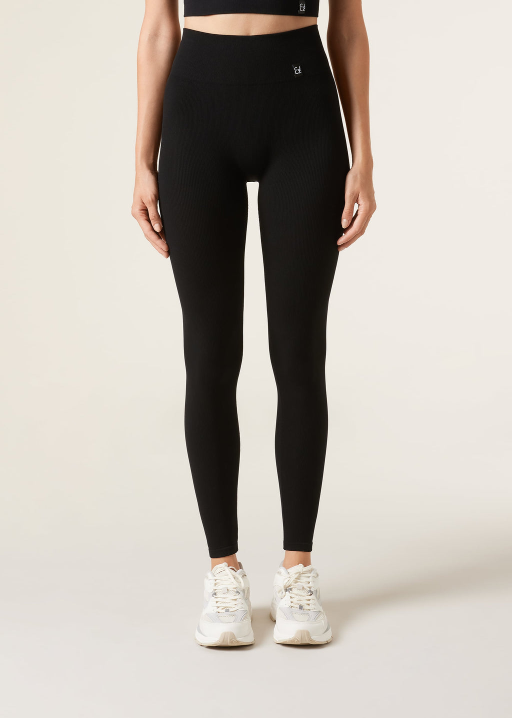 Legging sportif sans coutures - Noir
