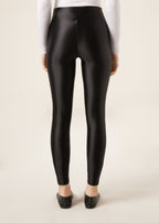 Legging ultra brillant satiné - Noir