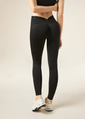 Legging à double scrunch - Noir