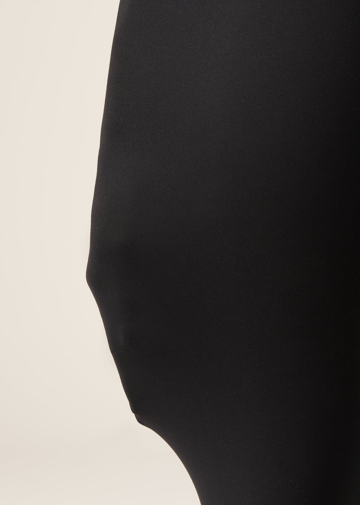 Legging avec fronces - Noir