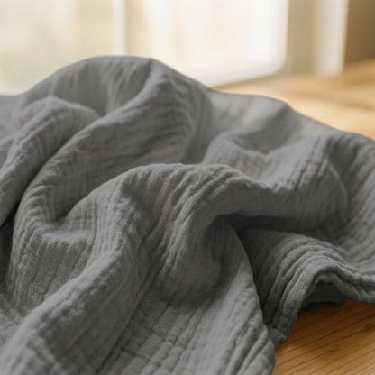 Manta muselina Gris 3
