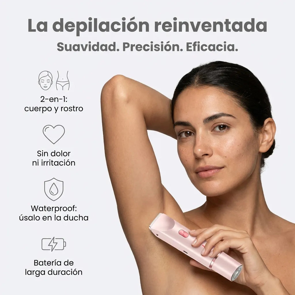 LunaSkin™ – Rasuradora Íntima 3-en-1