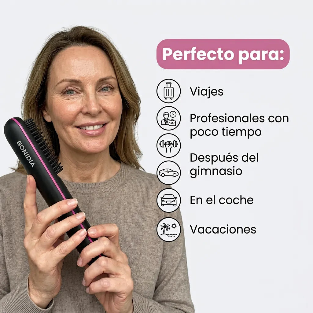 LissHair™ — Cepillo Alisador Instantáneo